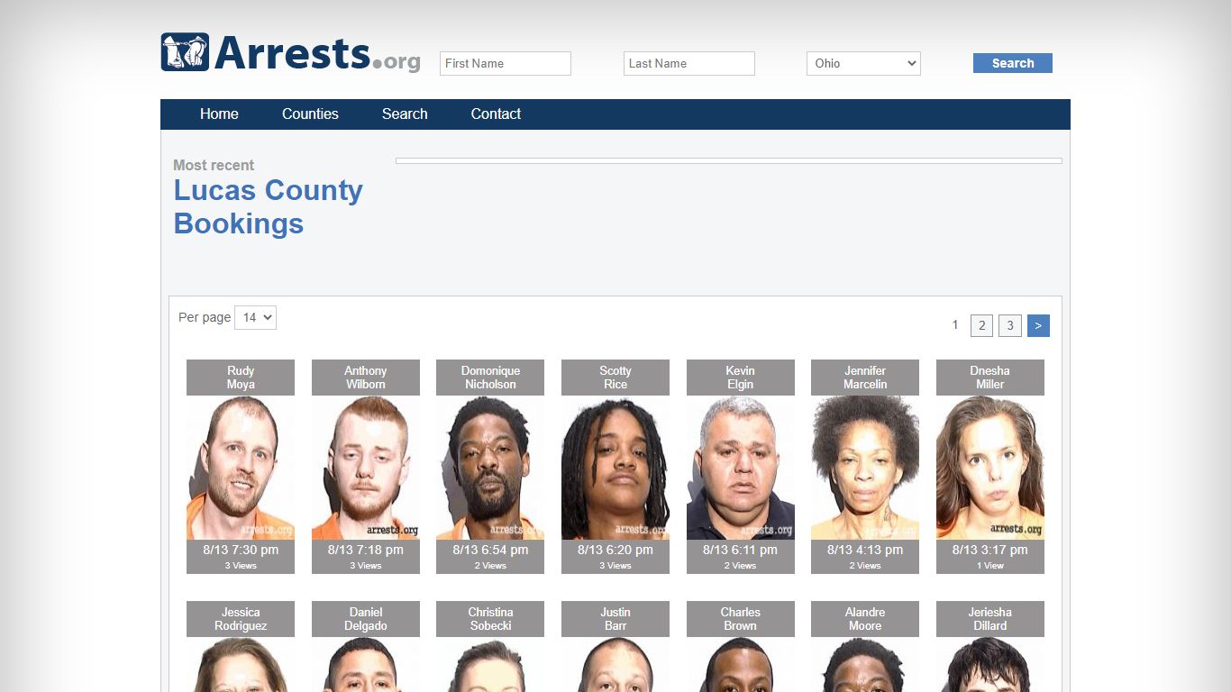 Lucas County Arrests and Inmate Search